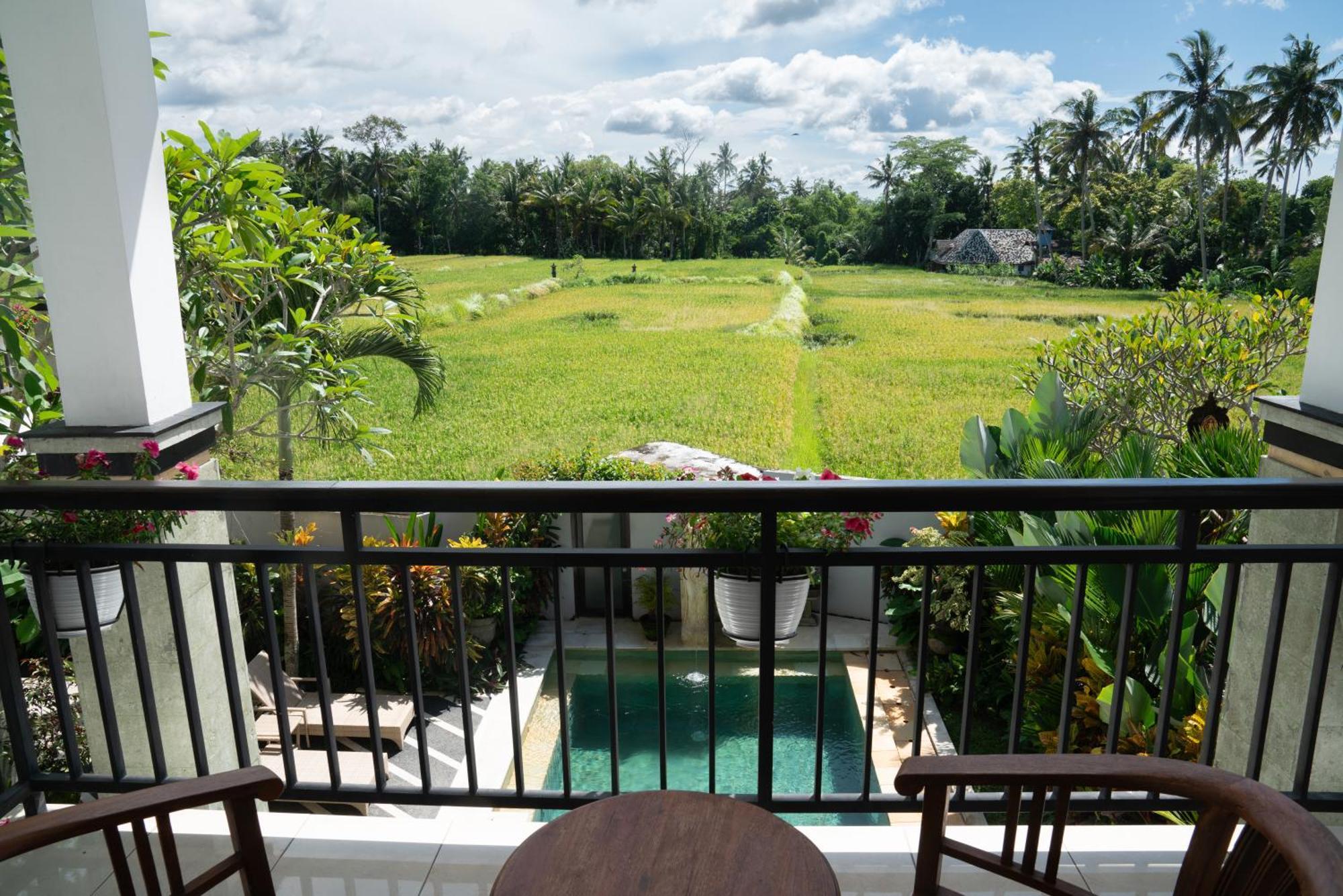 Ananditha Villa Ubud Ricefield Views Exteriör bild